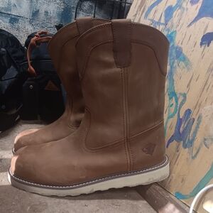 Herman Survivors Steel-Toe Slip on Boots